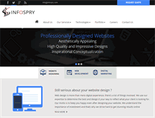 Tablet Screenshot of infospry.com