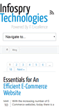 Mobile Screenshot of blogs.infospry.com